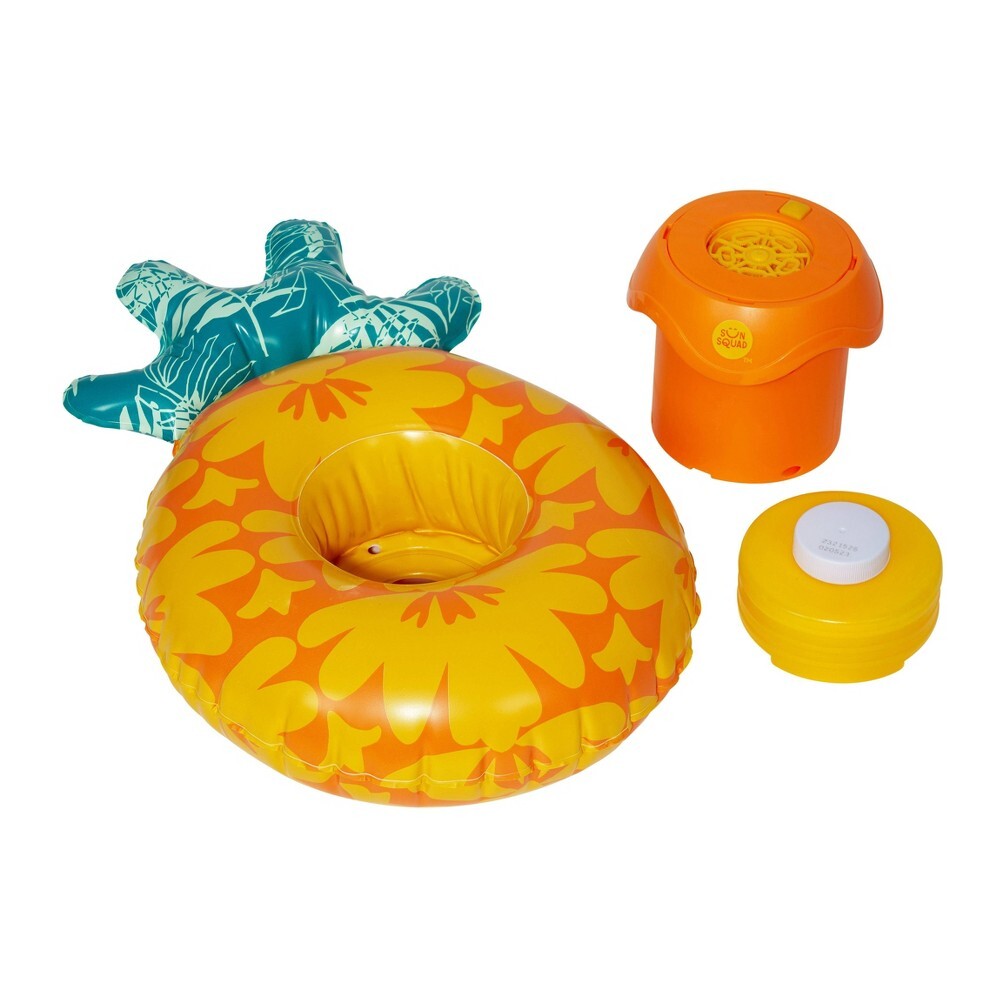 Sun Squad Pineapple Drink Float & Bubble Maker Set - Picture 1 of 1